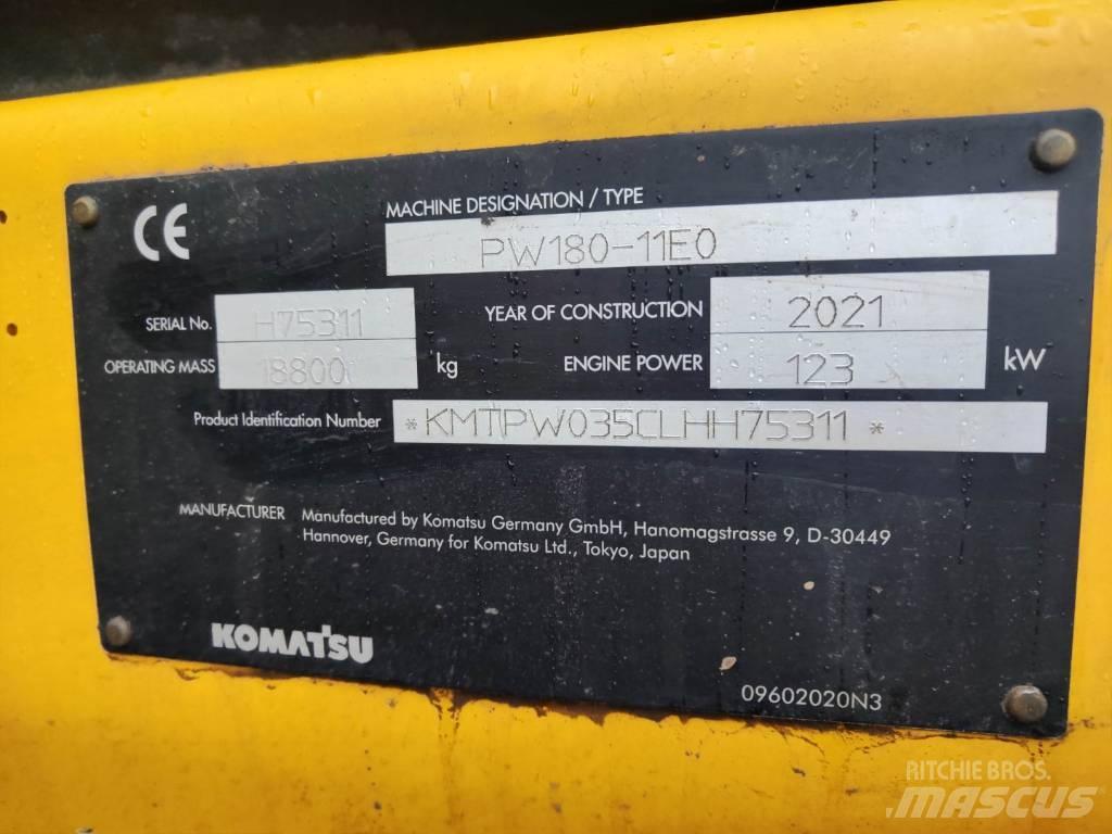 Komatsu PW180-11 Колесни екскаватори