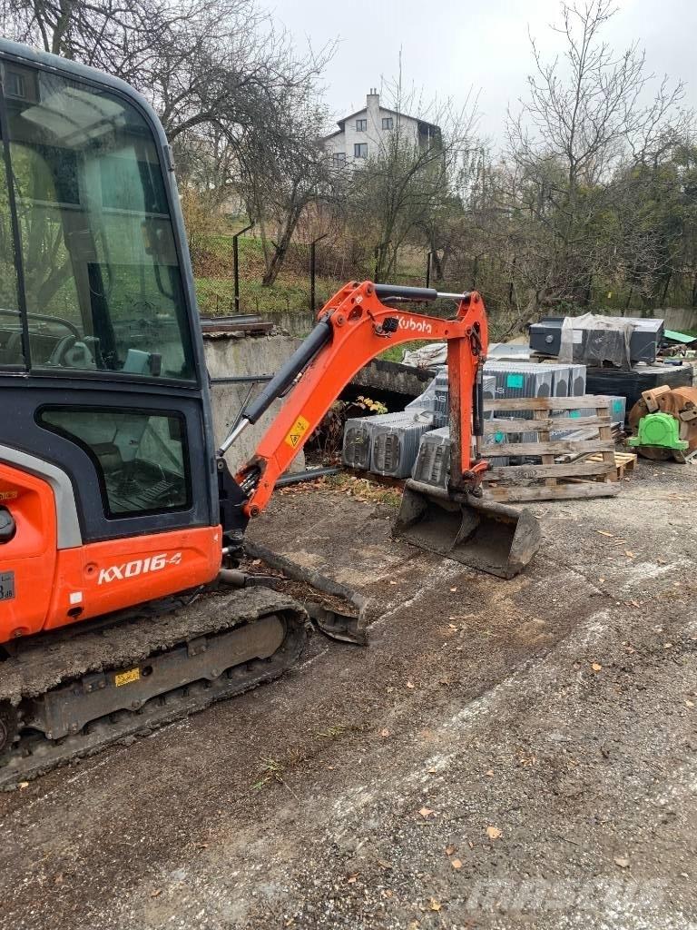 Kubota KX 016-4 Мини екскаватори < 7 т