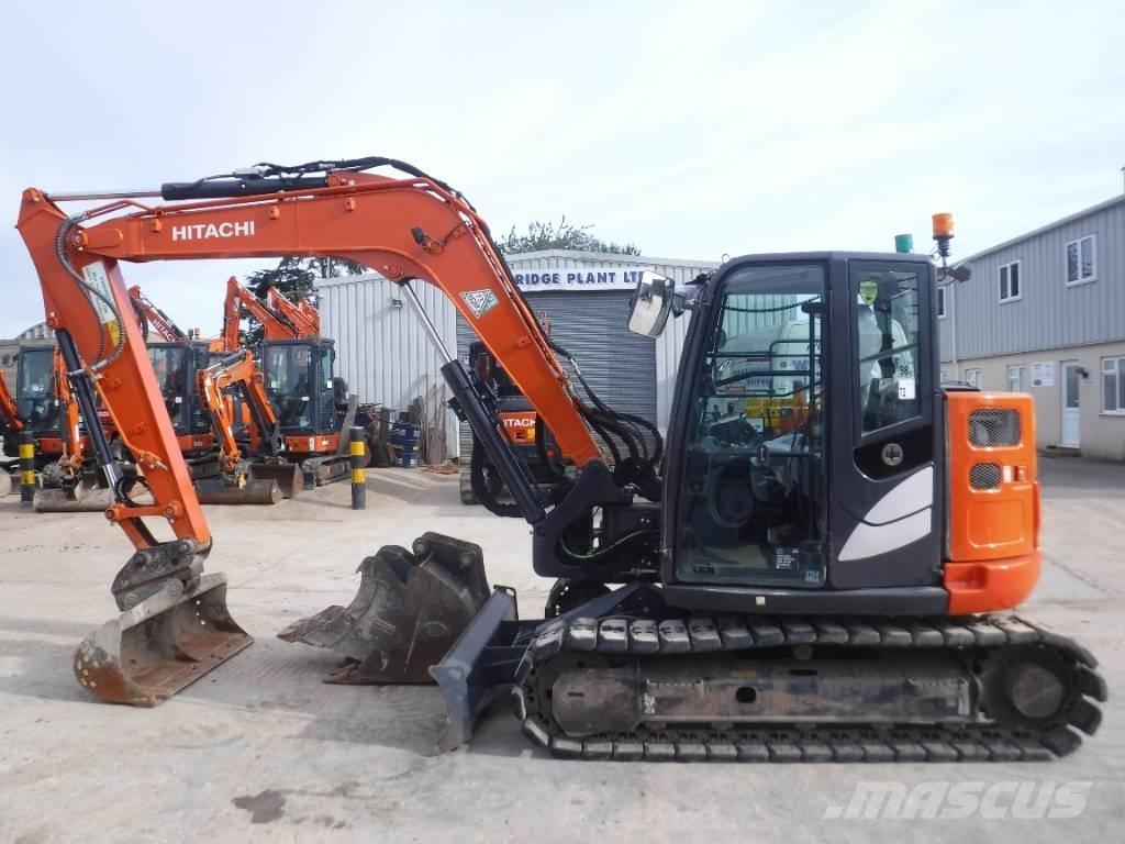 Hitachi ZX 85 US B-6 Средни екскаватори 7т - 12т