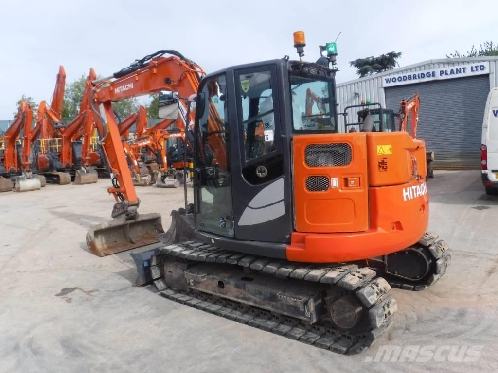 Hitachi ZX 85 US B-6 Средни екскаватори 7т - 12т