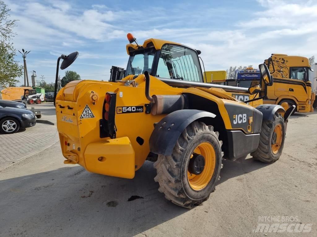 JCB 540-140 Hi Viz Телескопични товарачи