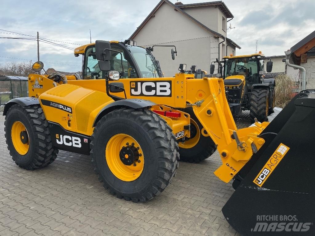 JCB 560-80 AGRI PLUS Телескопични товарачи