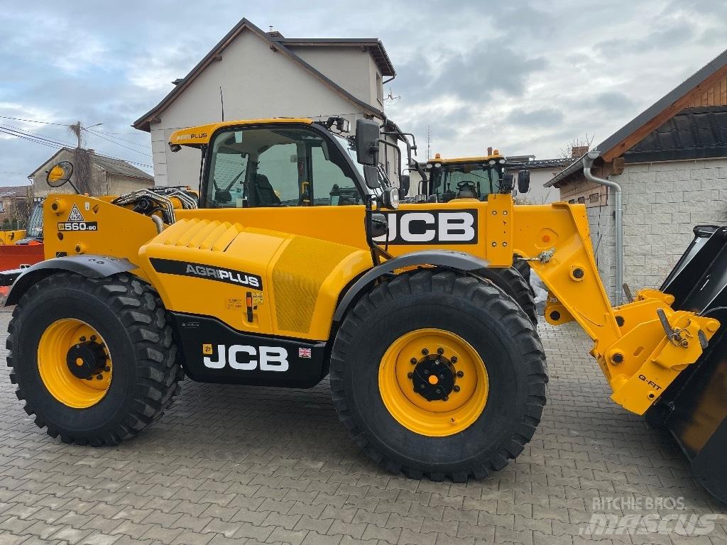JCB 560-80 AGRI PLUS Телескопични товарачи