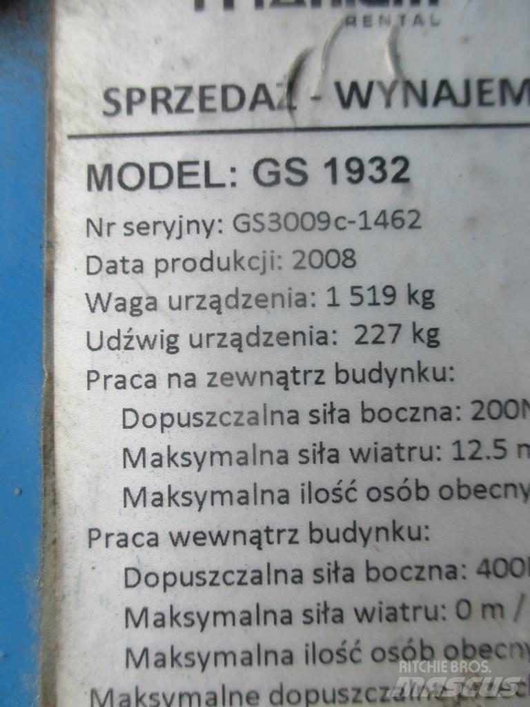 Genie GS 1932 Ножични работни платформи