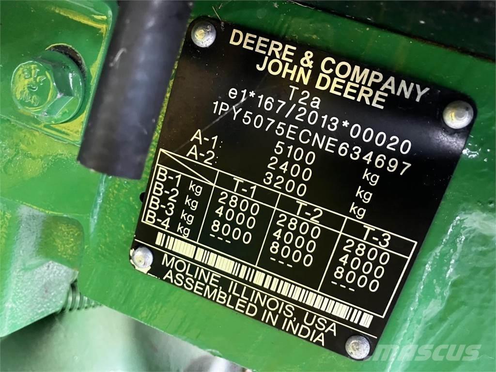 John Deere 5075E Трактори
