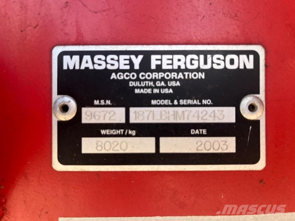 Massey Ferguson 187 Балопреси квадратни
