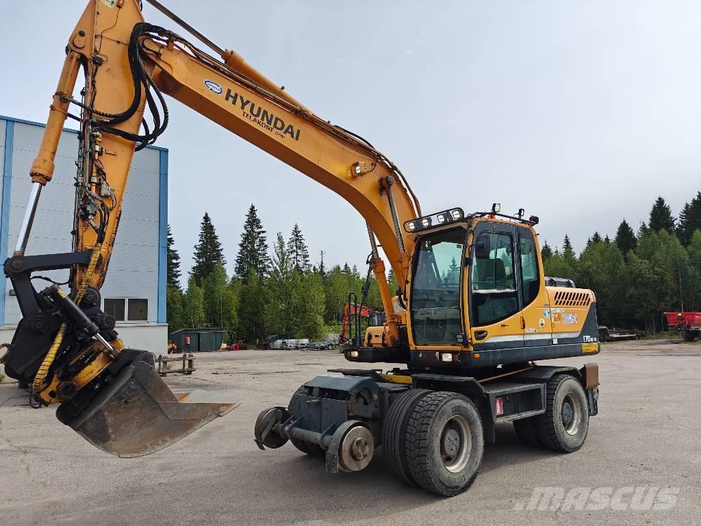 Hyundai R170-W9 Колесни екскаватори
