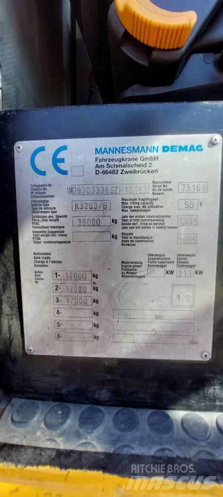 Demag AC 155 Всъдеходни кранове