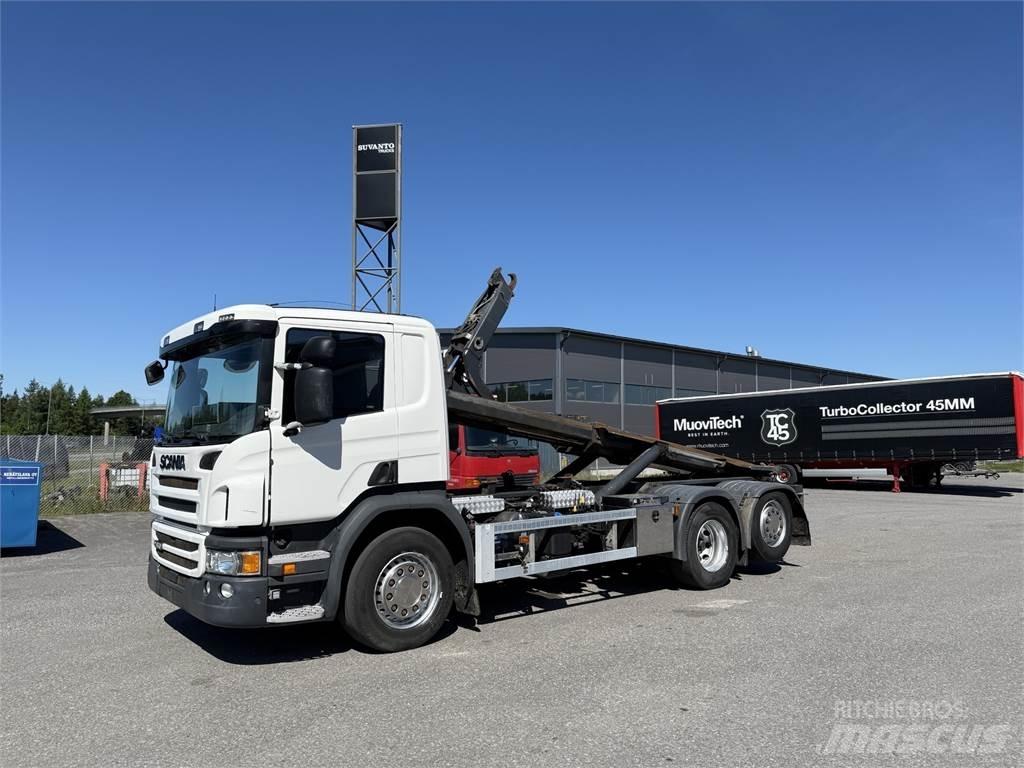 Scania P450 6X2 Камиони с кран с кука