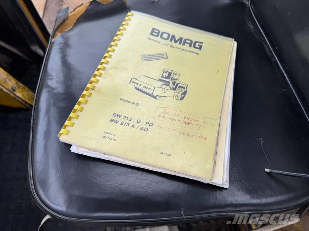 Bomag BW 213 D Еднобарабанни ролки
