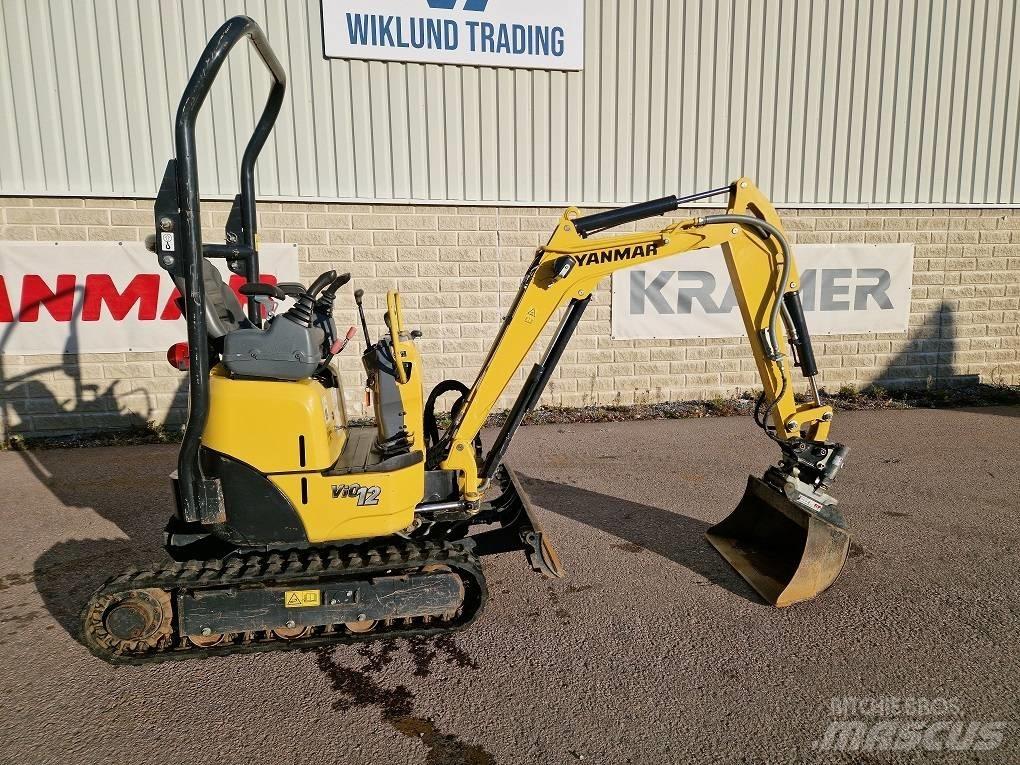 Yanmar Vio 12 Мини екскаватори < 7 т