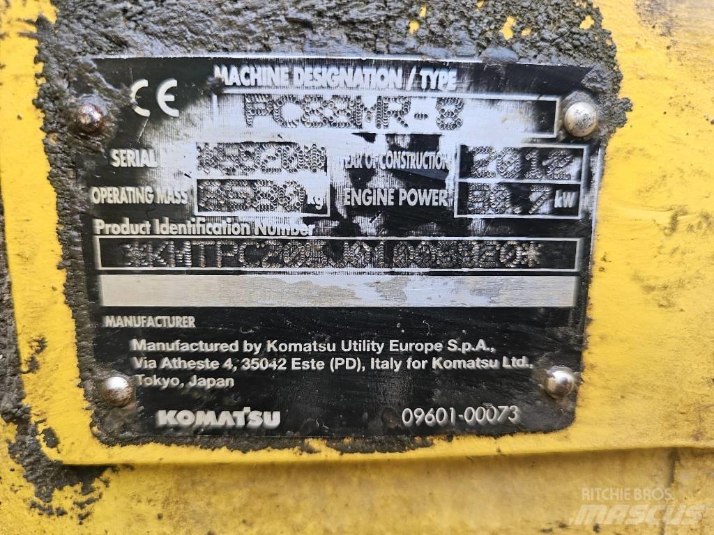 Komatsu PC 88 MR-8 Средни екскаватори 7т - 12т