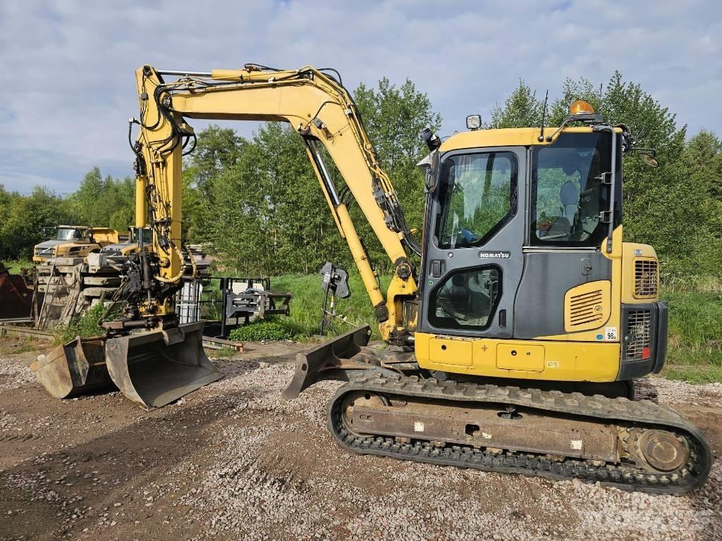 Komatsu PC 88 MR-8 Средни екскаватори 7т - 12т
