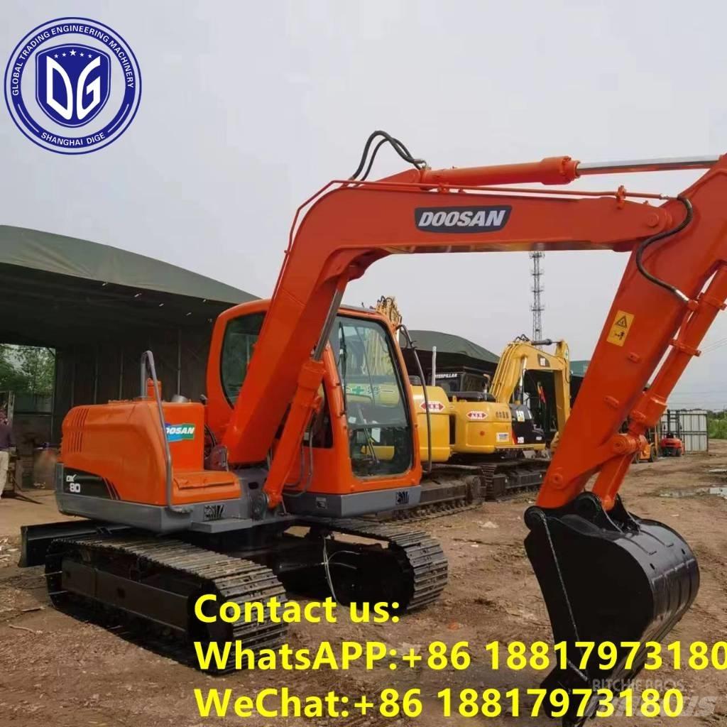 Doosan DX 80 Верижен екскаватор