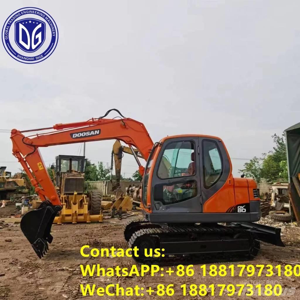 Doosan DX 80 Верижен екскаватор
