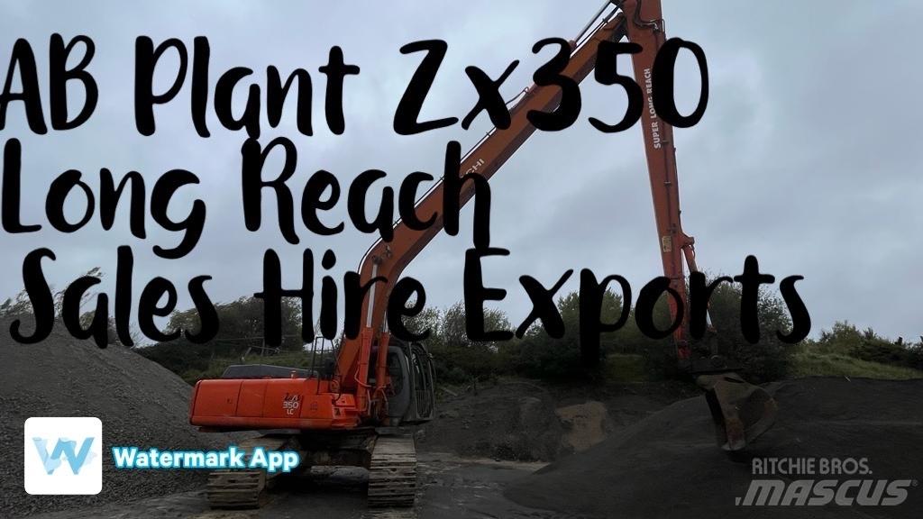 Hitachi ZX 350 LL Верижен екскаватор
