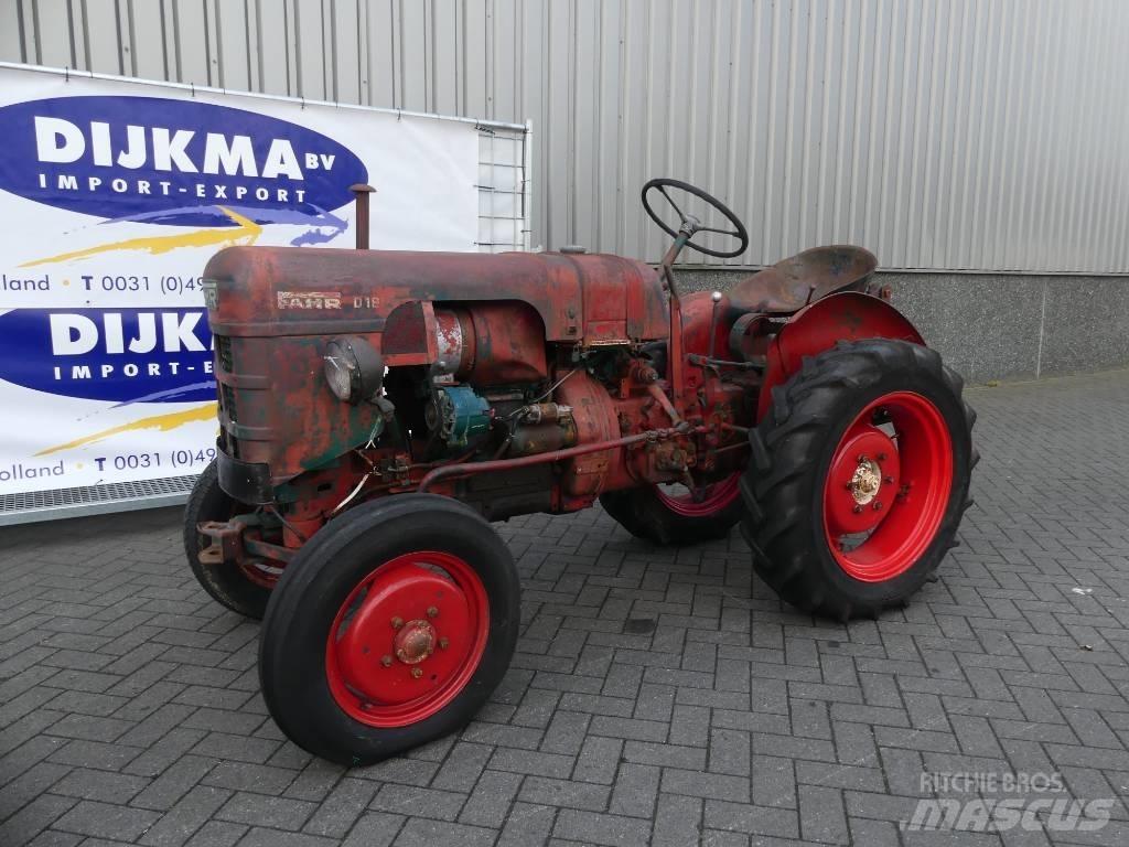 Fahr D181 Трактори