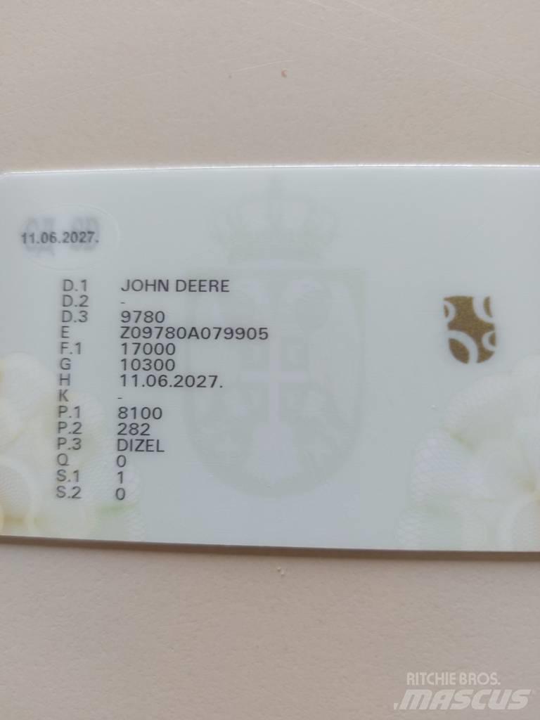 John Deere 9780 CTS Комбайни