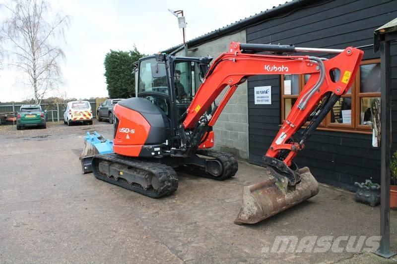 Kubota U 50-5 Мини екскаватори < 7 т