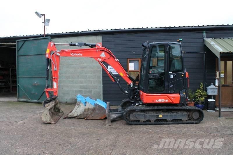 Kubota U 50-5 Мини екскаватори < 7 т