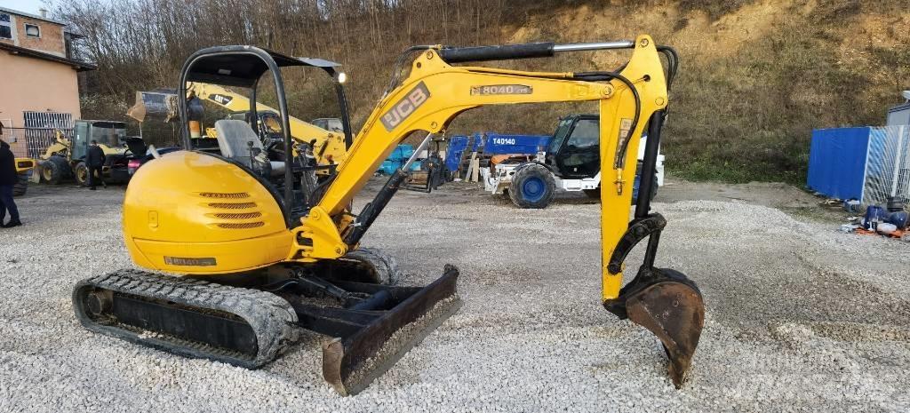 JCB 8040 ZTS Мини екскаватори < 7 т