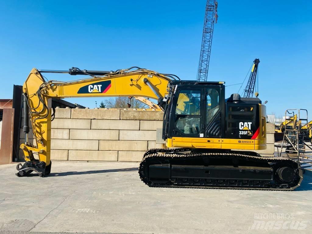 CAT 335 F L CR Верижен екскаватор
