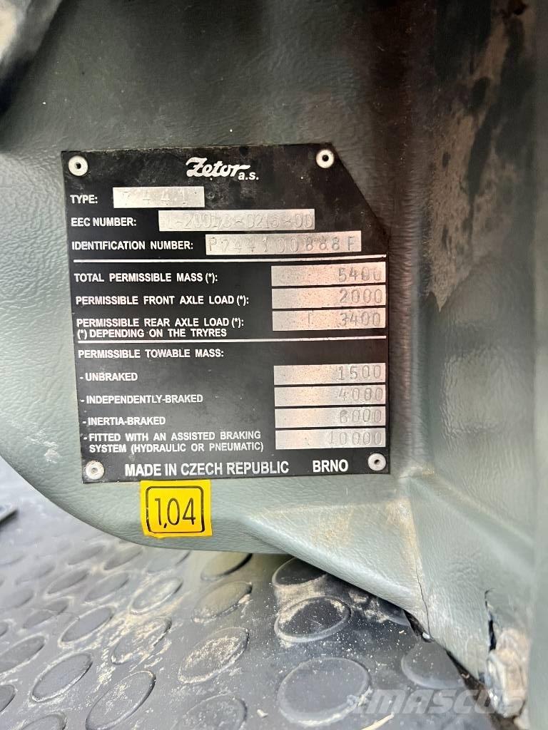 Zetor 7441 PROXIMA Трактори