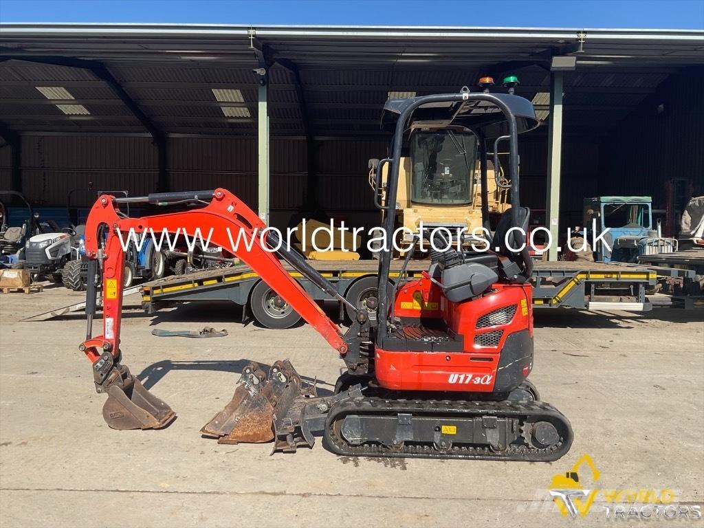 Kubota U 17-3 Мини екскаватори < 7 т