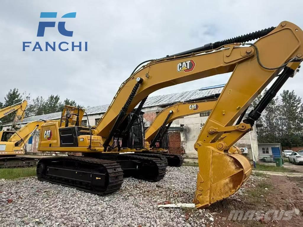 CAT 345 Верижен екскаватор