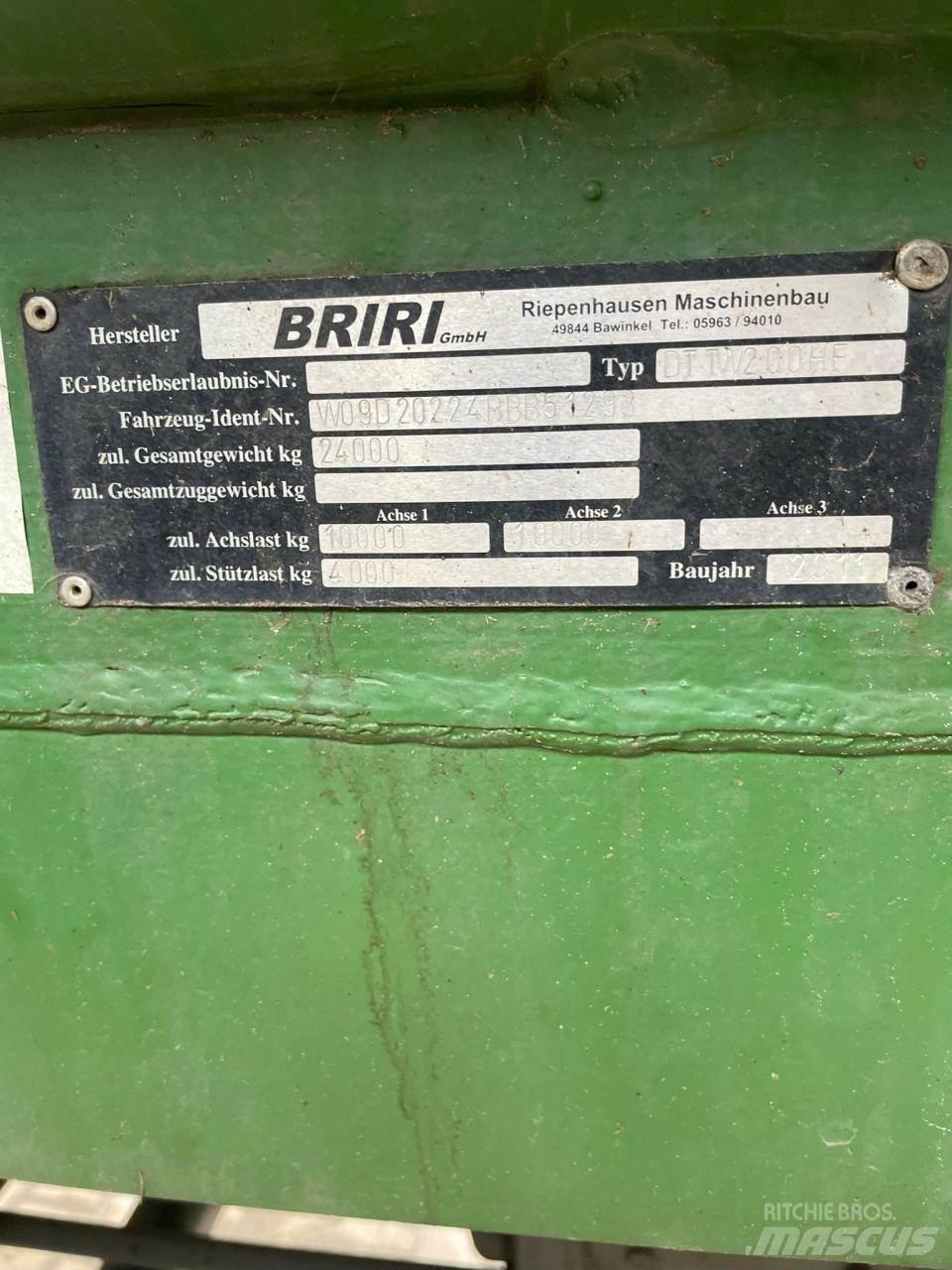 Briri Güllefass Цистерни за цимент