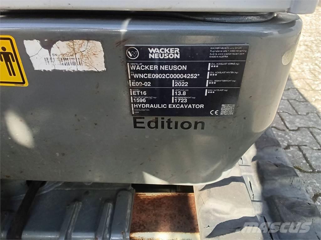 Wacker Neuson ET16 Верижен екскаватор