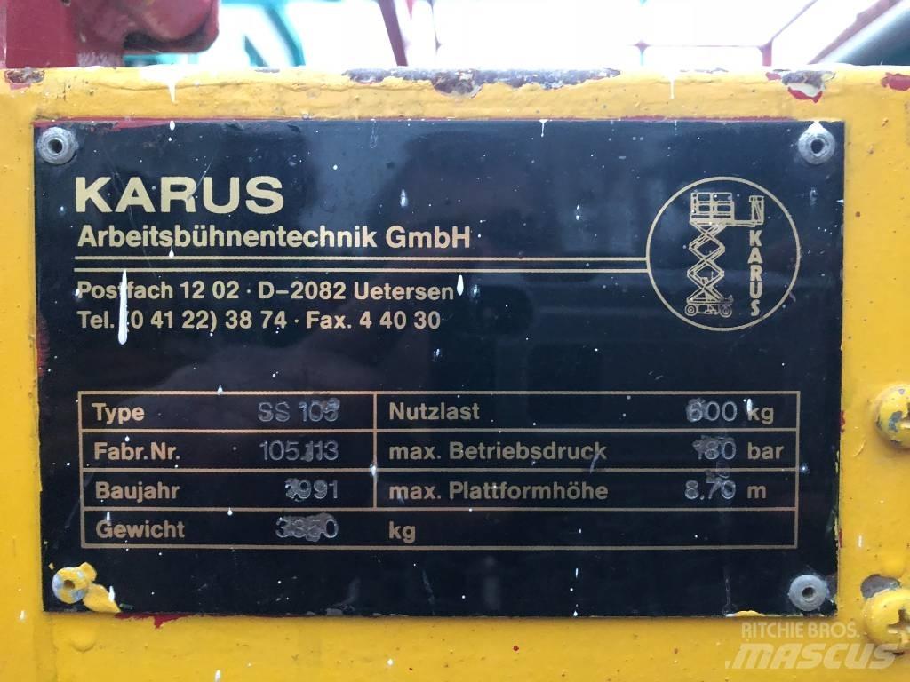 Karus SS105  V-3404 Вертикални мачтови повдигачи
