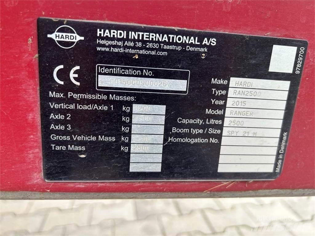 Hardi Ranger 2500 Прикачни пръскачки
