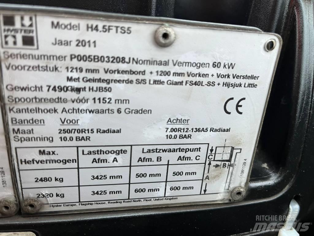 Hyster H4.5 Дизелови камиони