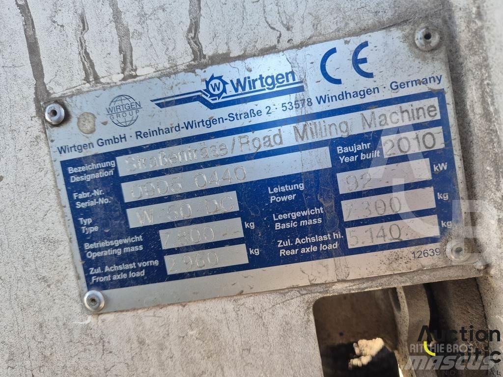 Wirtgen W50DC Машини за студено раздробяване на асфалт
