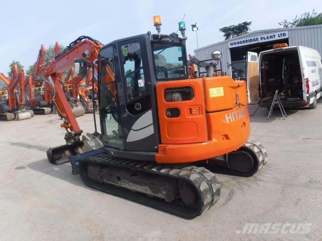Hitachi ZX 85 US B-6 Средни екскаватори 7т - 12т
