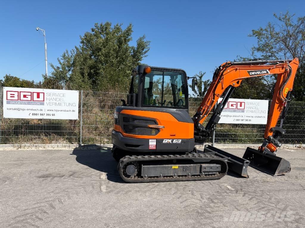 Develon DX 63-7 Мини екскаватори < 7 т