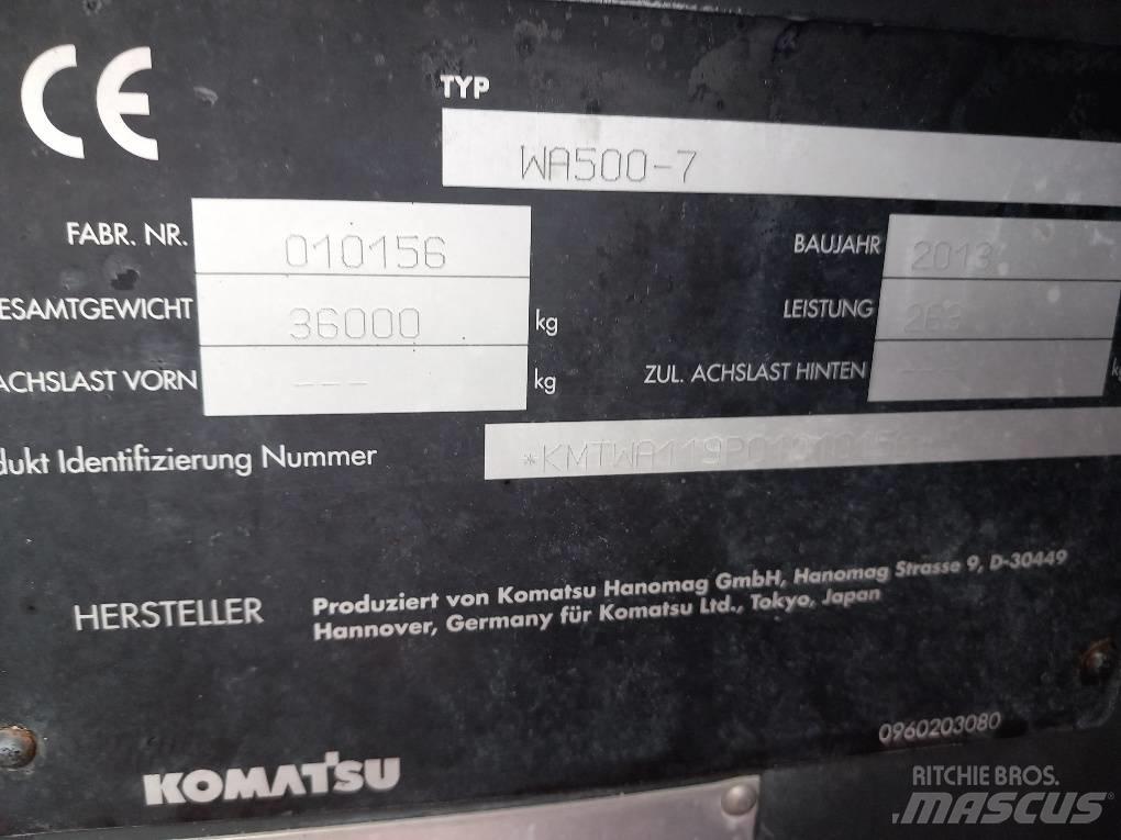Komatsu WA500-7 Колесни товарачи