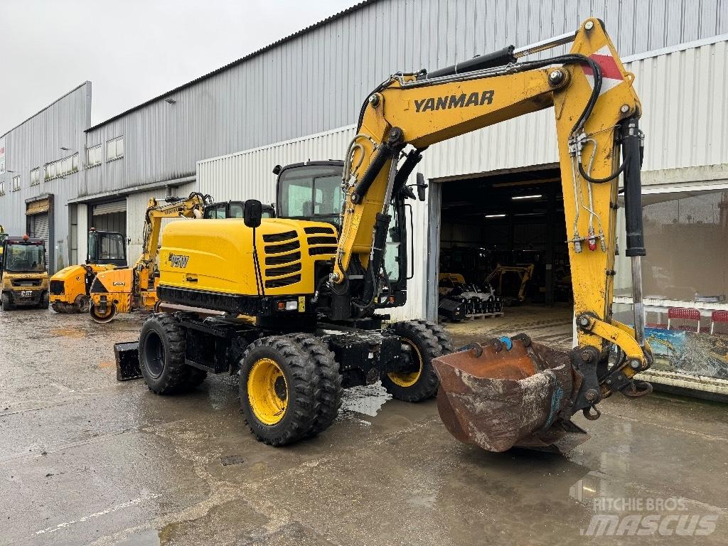 Yanmar B95W (40408) Колесни екскаватори