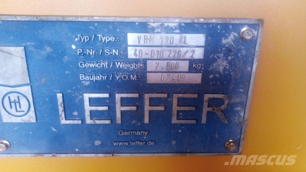 Leffer VRM 120 KL Тежки свредла

