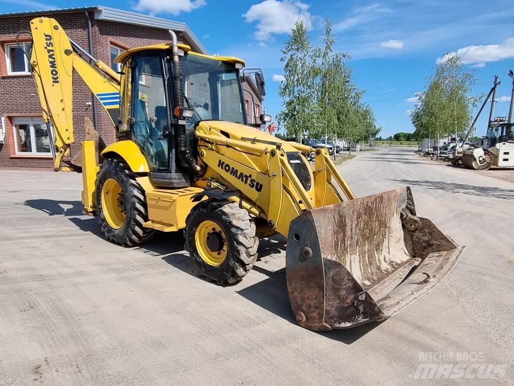 Komatsu WB 93 S-5EO Товарач със заден ексватор