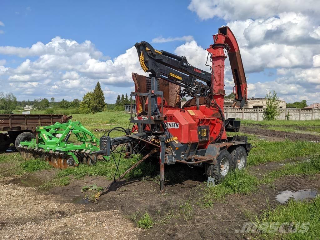 Jensen JT600Z Дробилки за клони