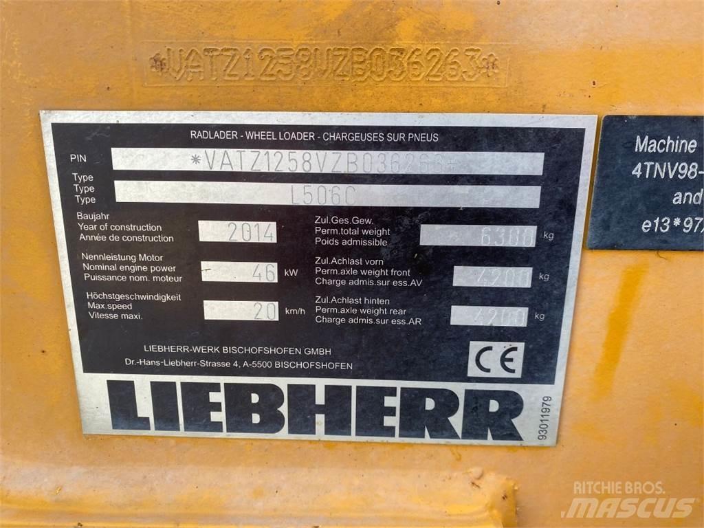 Liebherr L 506 C Колесни товарачи