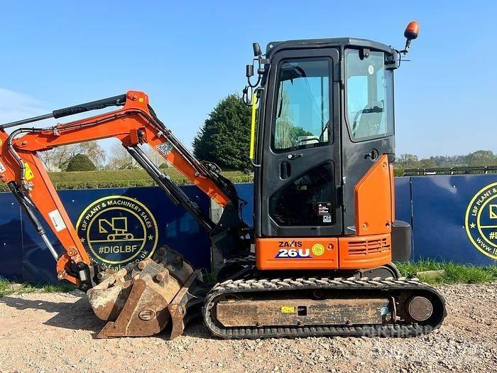 Hitachi ZX26U Мини екскаватори < 7 т