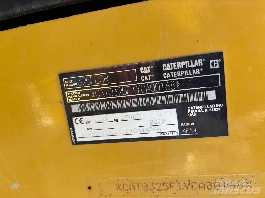 CAT 325 FL CR Верижен екскаватор