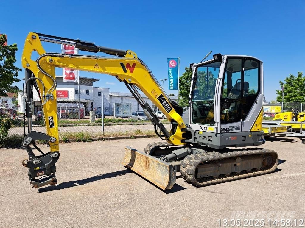 Wacker Neuson ET58 Верижен екскаватор