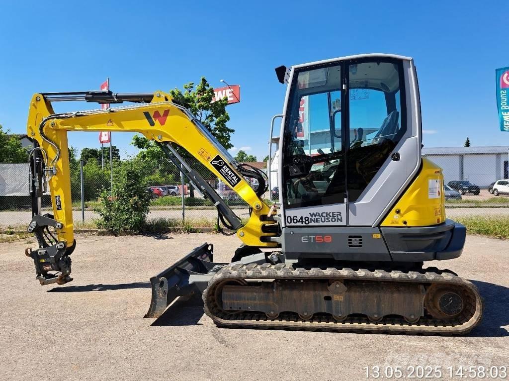 Wacker Neuson ET58 Верижен екскаватор