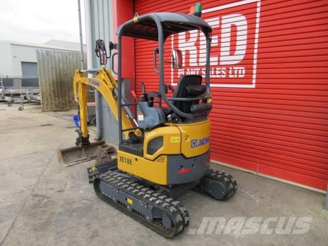 XCMG XE 18 E Мини екскаватори < 7 т