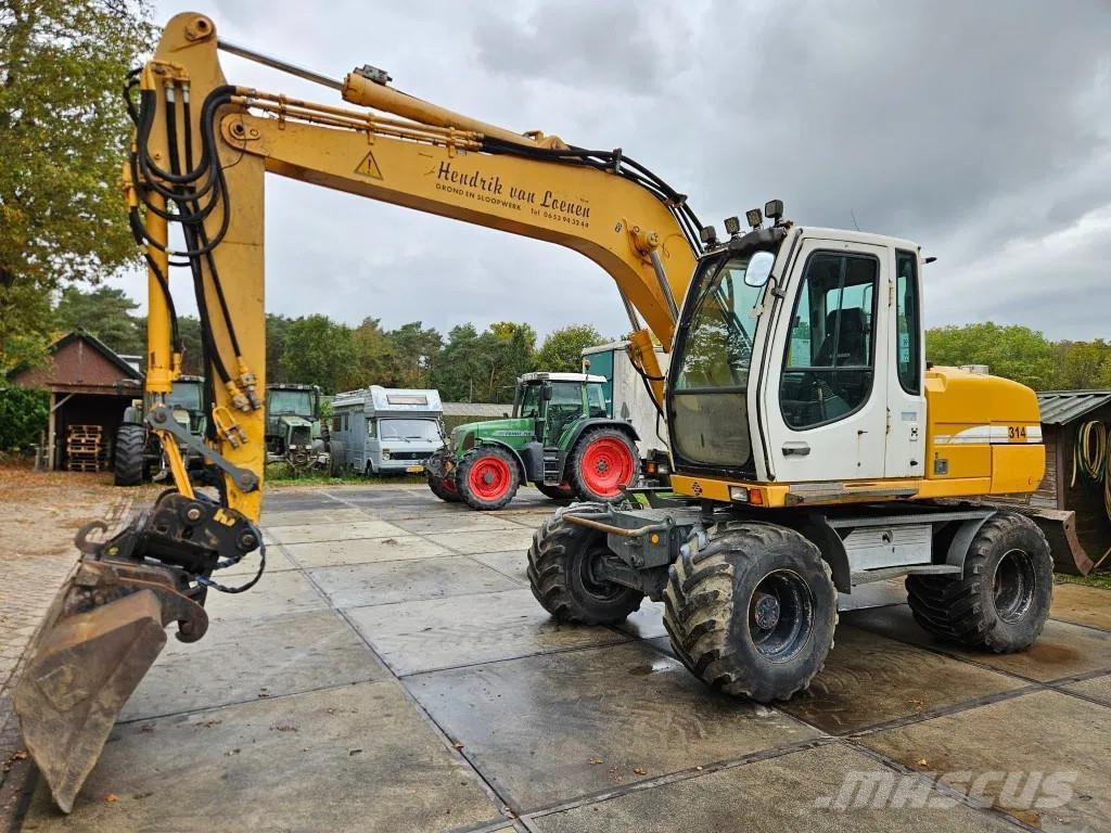 Liebherr A 314 Колесни екскаватори