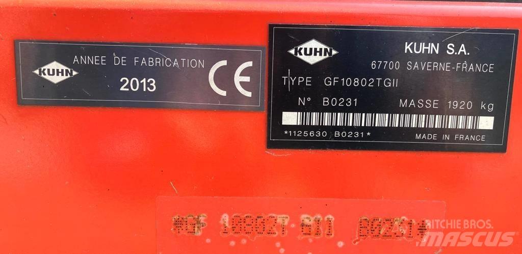 Kuhn GF 10802 T G II Гребла и сенообръщачки